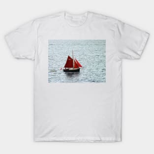 Red Sails in Falmouth Harbour T-Shirt